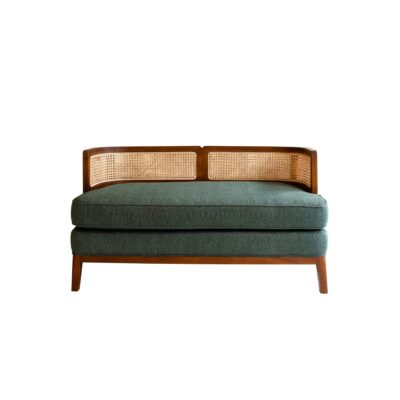 teakwood odessa 2 seater sofa