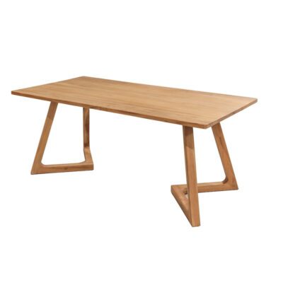 Alfey teak wood dining table