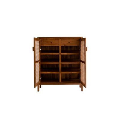 teakwood furniture open luke shoe cabinet