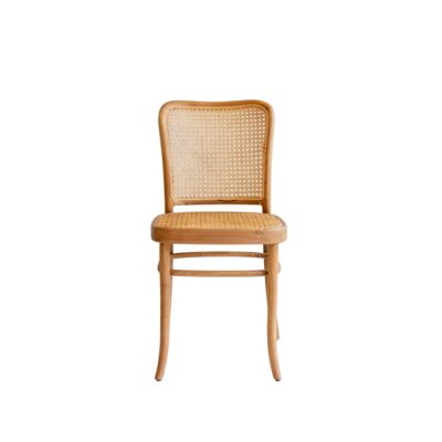 natural denis rattan dining chair