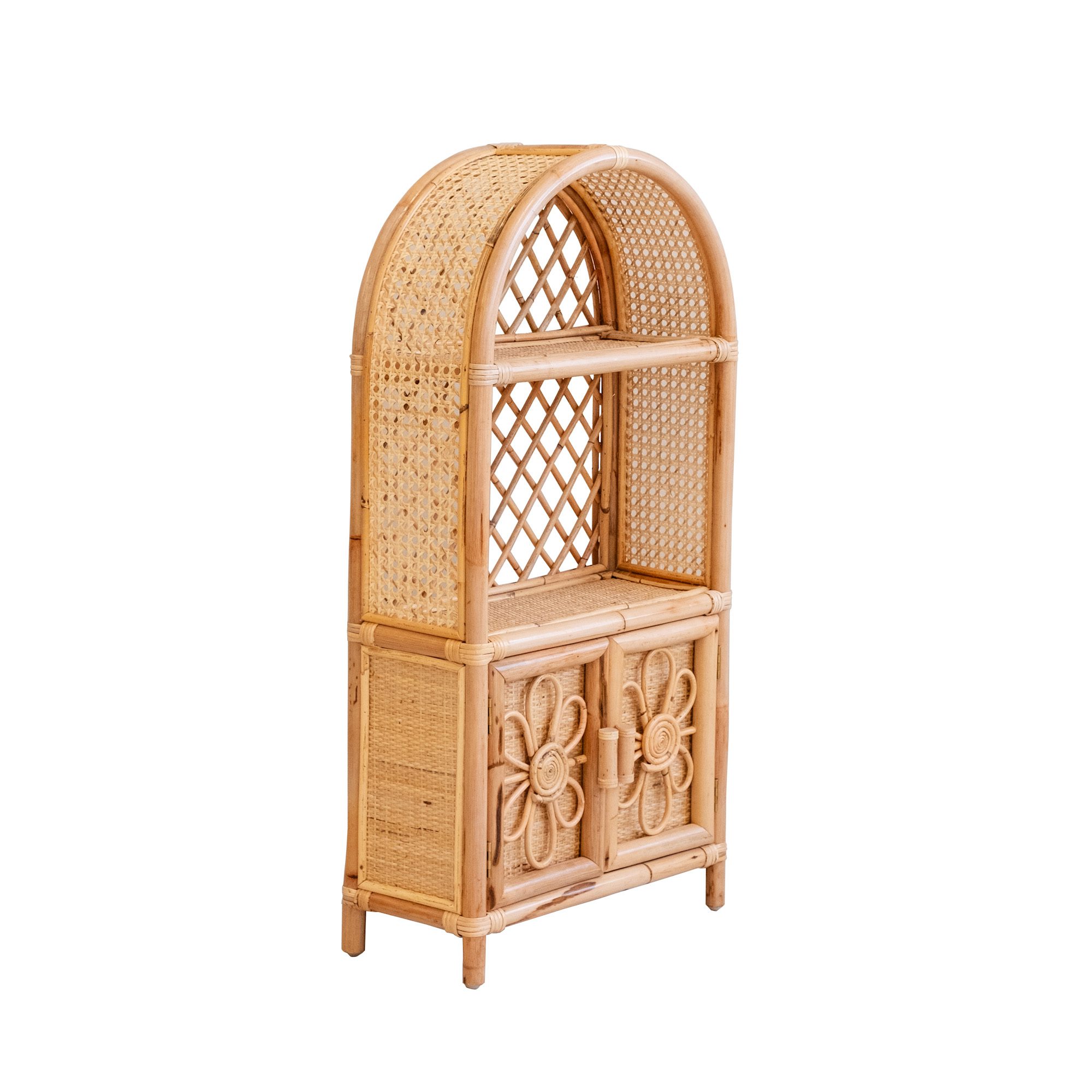 rattan baylee kids rack left view