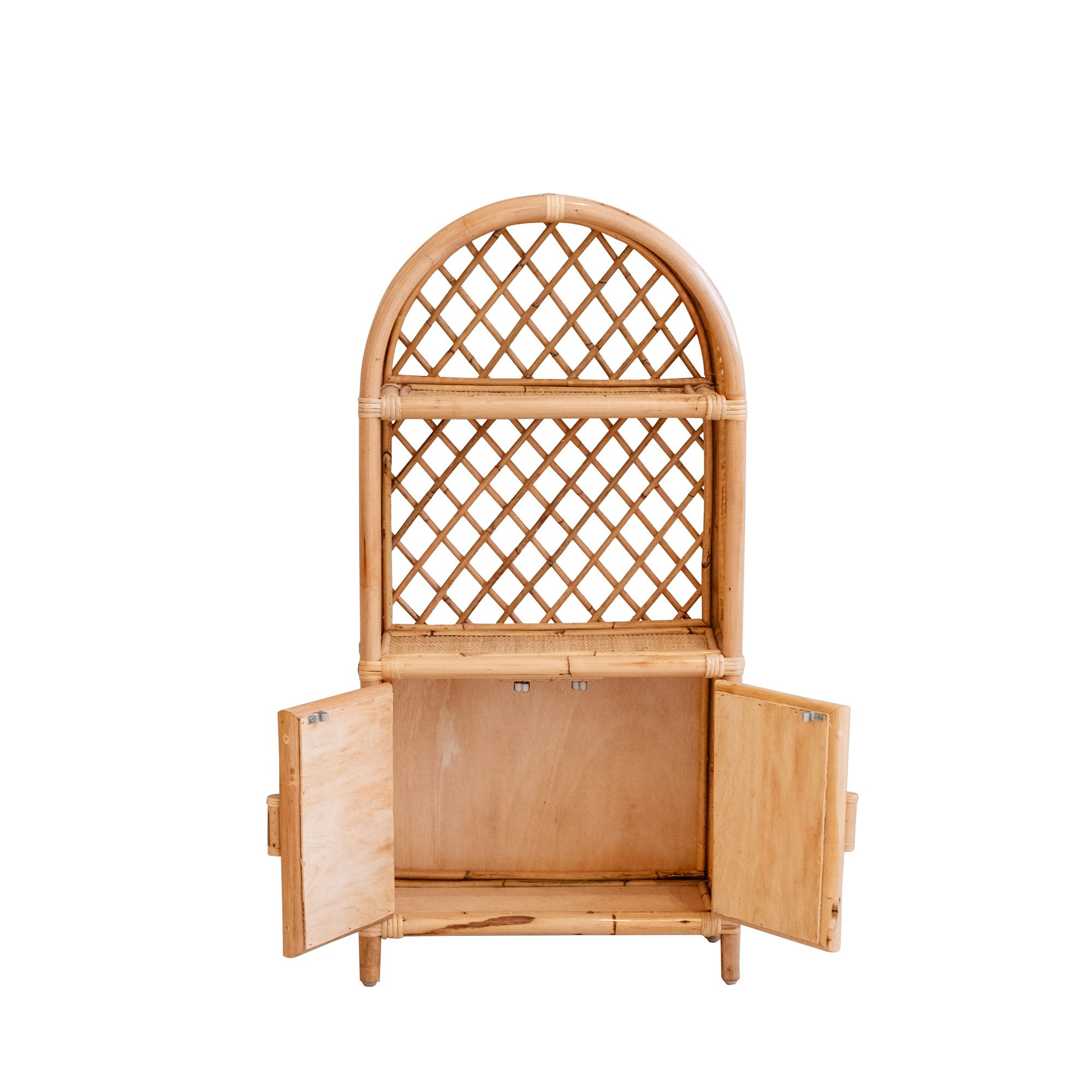 rattan baylee kids rack open