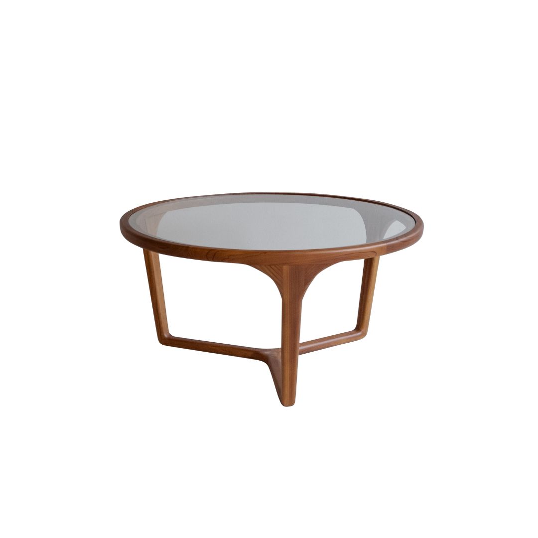 solid teak wood coffee table marly