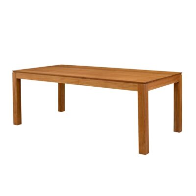 Teak dining table solid wood