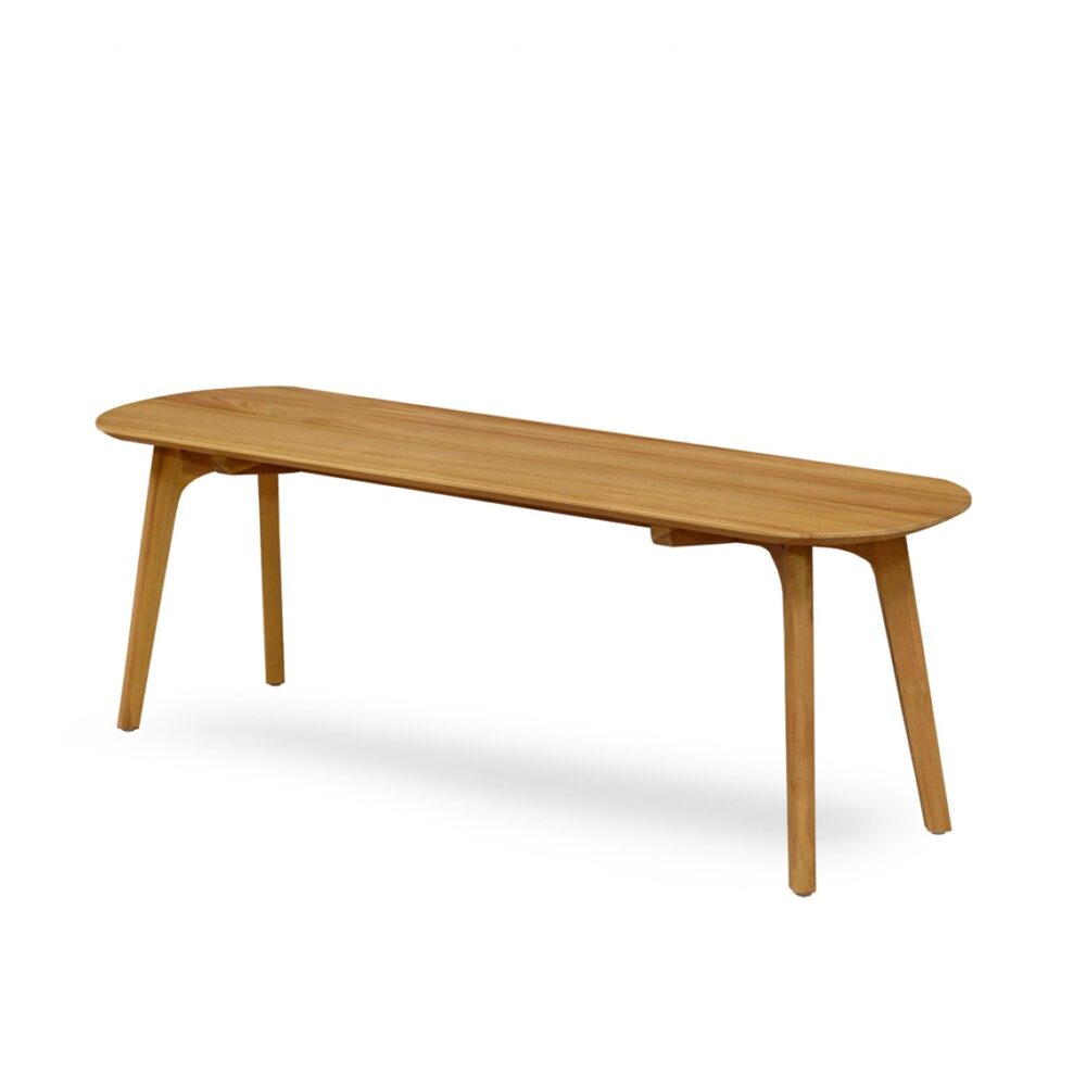 solid wood dining bench