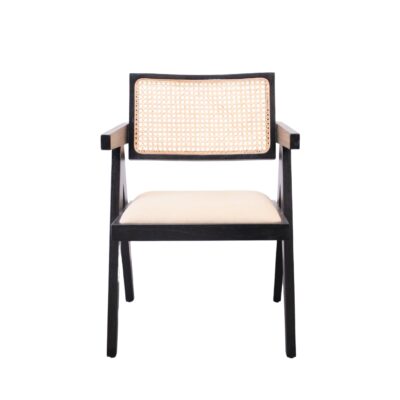 front view briel dining chair