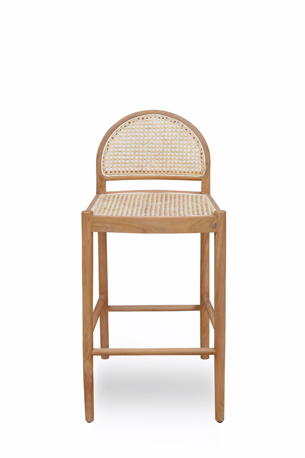 front view of devina bar chair