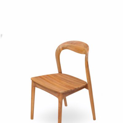 side view of suny dining chair