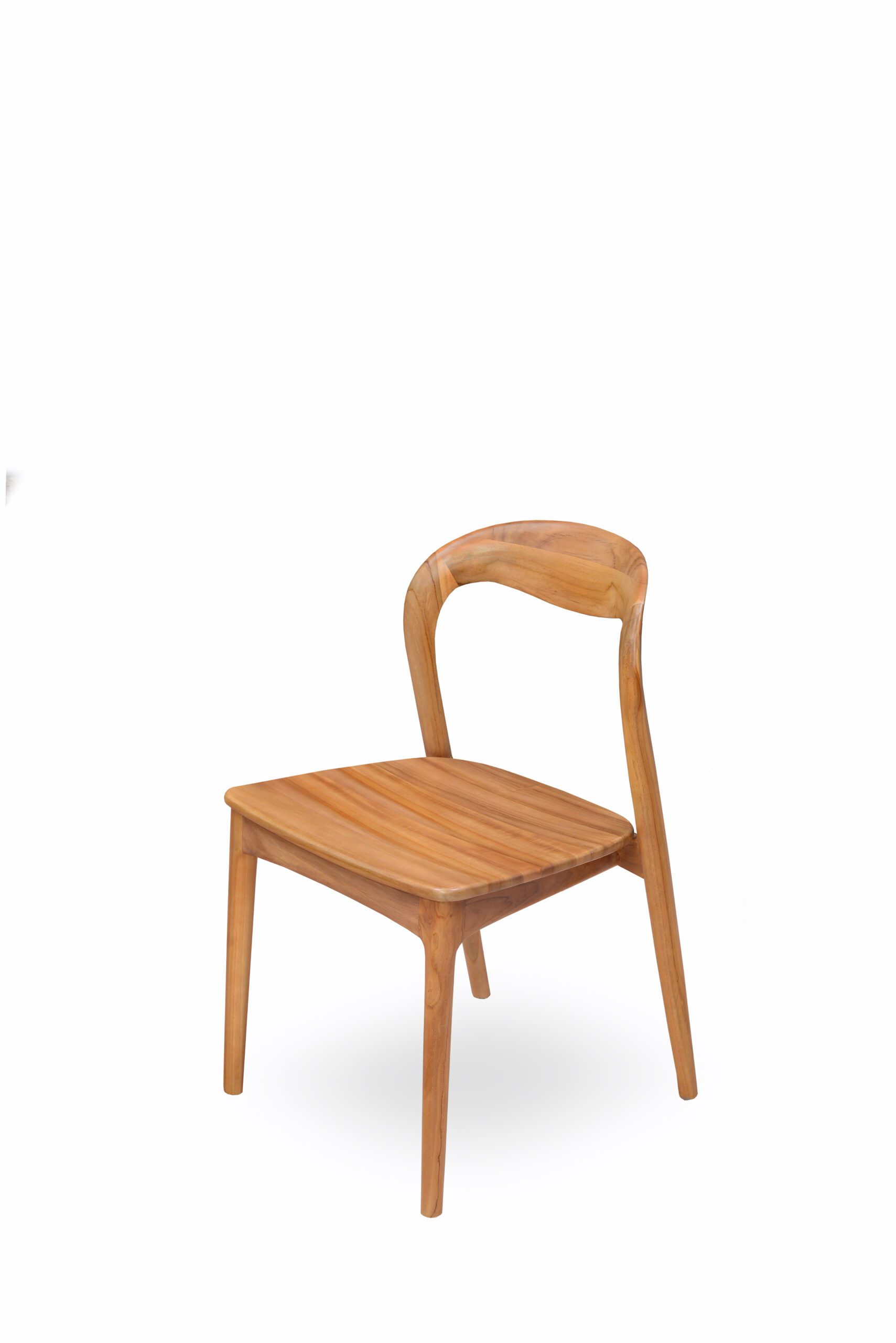 side view of suny dining chair