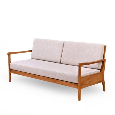 Side View of Teak Wood Furniture Edmund Sofa