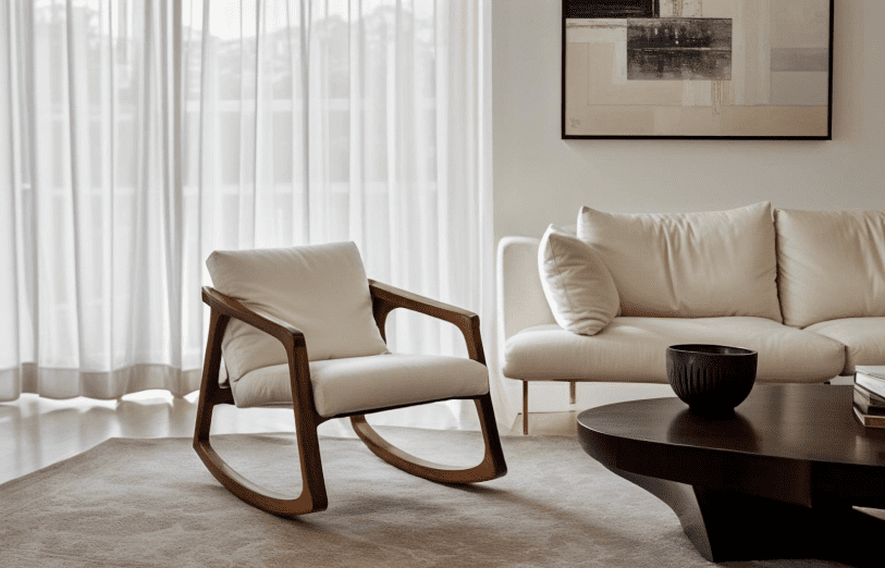 sofa teak wood
