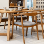 teakwood dining table